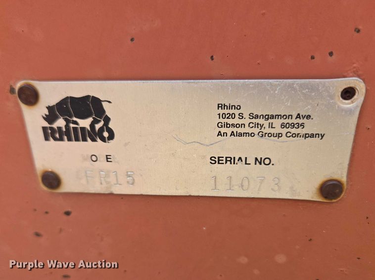 image for item ET5176 Rhino FR15 batwing rotary mower