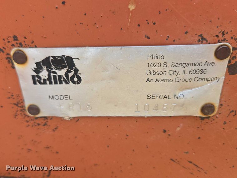 image for item ET5177 Rhino FR15 batwing rotary mower