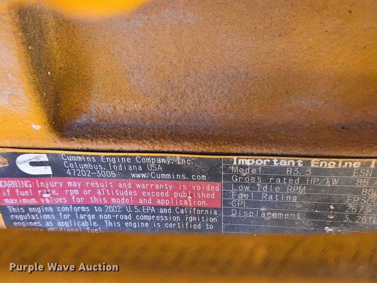 image for item ET5178 2002 Rosco RB-48 broom