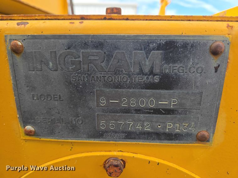 image for item ET5184 Ingram 9-2800-P pneumatic roller