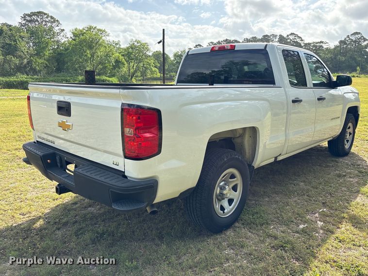 image for item EU0521 2019 Chevrolet Silverado 1500 Ext. Cab pickup truck