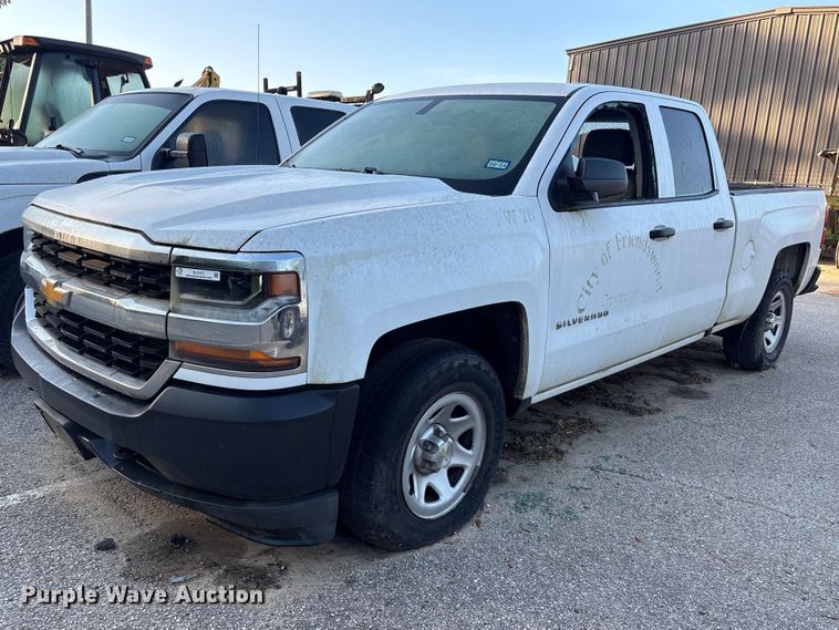 image for item EU7473 2018 Chevrolet Silverado 1500 Ext. Cab pickup truck