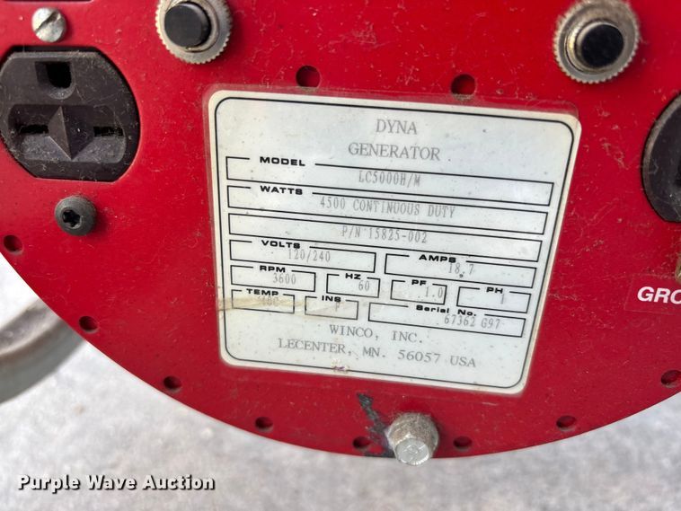 image for item EV2052 (2) generators