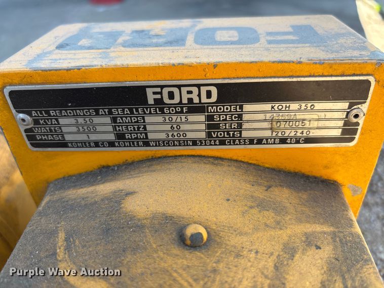 image for item EV2052 (2) generators