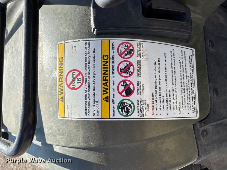 image for item EV2053 2004 Arctic Cat 250 ATV