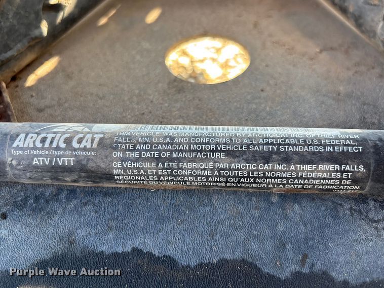 image for item EV2053 2004 Arctic Cat 250 ATV