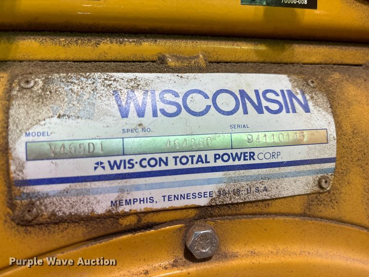 image for item EV2054 1996 Vermeer SC672A stump grinder