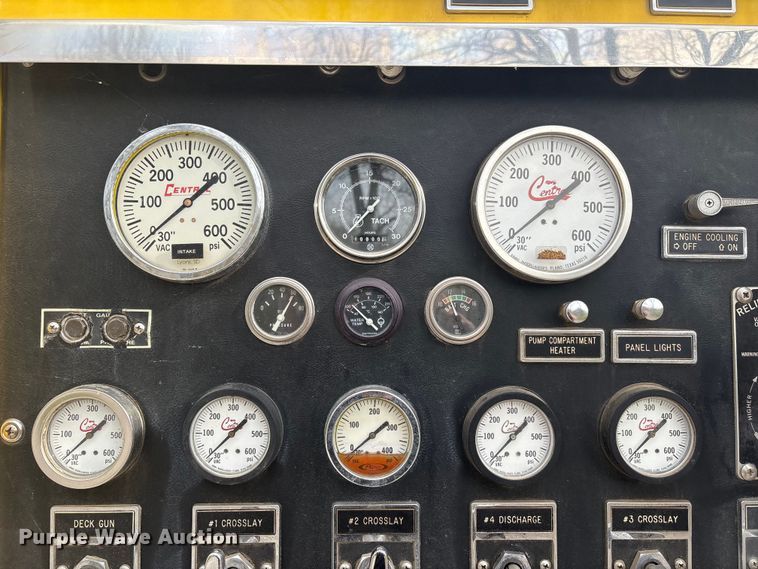 image for item EV2881 1990 Ford Cargo 8000 pumper fire truck