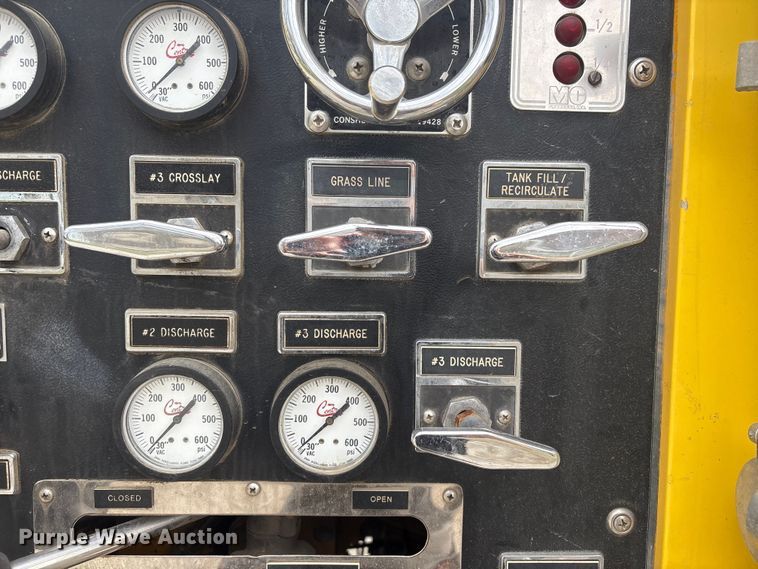 image for item EV2881 1990 Ford Cargo 8000 pumper fire truck