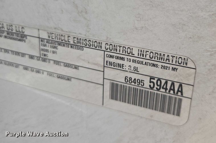 image for item EV5402 2021 Dodge Durango SSV SUV