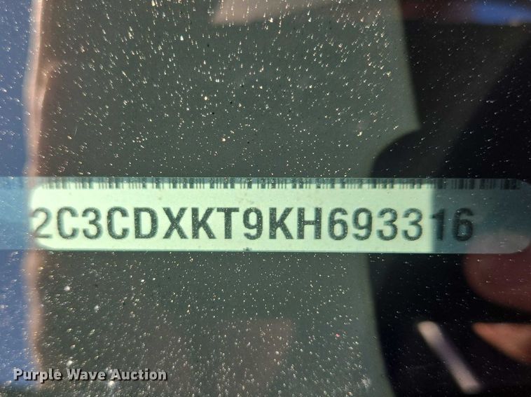 image for item EV5634 2019 Dodge Charger Police 