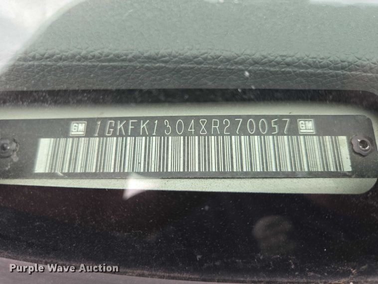 image for item EV5753 2008 GMC Yukon SUV