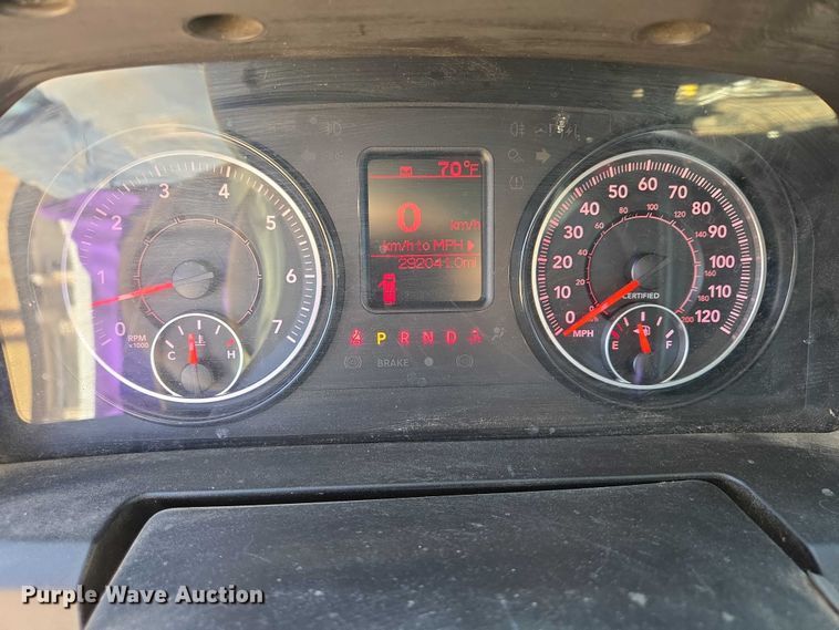 image for item EV5829 2017 RAM 1500 Crew Cab pickup truck
