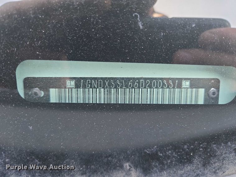 image for item EV5830 2006 Chevrolet Uplander van