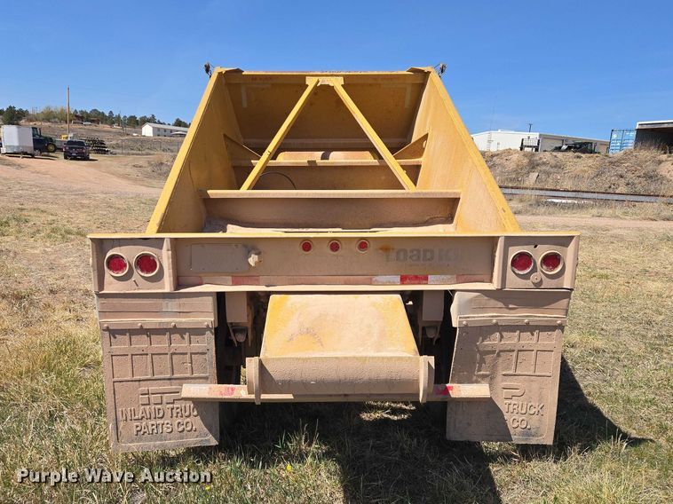 image for item EV5831 1994 Load King The Originator 2466 bottom dump trailer