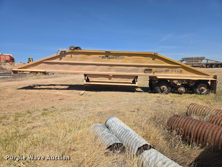 image for item EV5831 1994 Load King The Originator 2466 bottom dump trailer