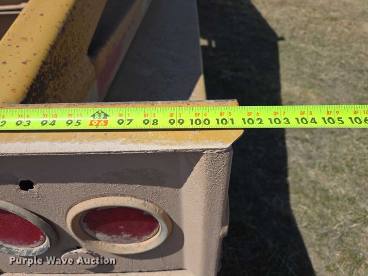 image for item EV5831 1994 Load King The Originator 2466 bottom dump trailer