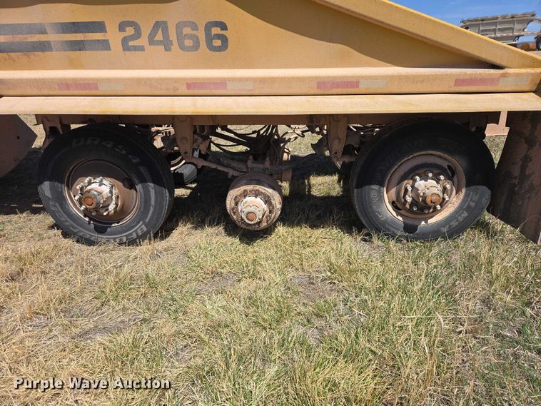 image for item EV5831 1994 Load King The Originator 2466 bottom dump trailer