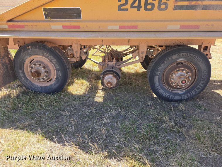 image for item EV5831 1994 Load King The Originator 2466 bottom dump trailer