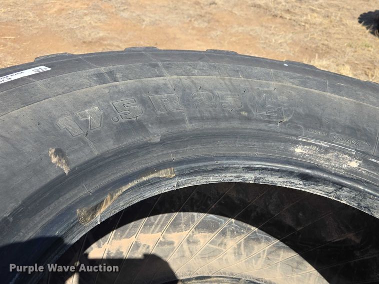 image for item EV5834 (6) Michelin Snoplus 17.5R25