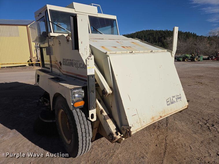 image for item EV5845 1990 Elgin Pelican street sweeper truck