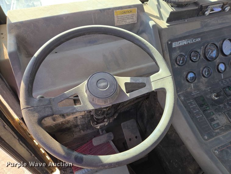 image for item EV5845 1990 Elgin Pelican street sweeper truck
