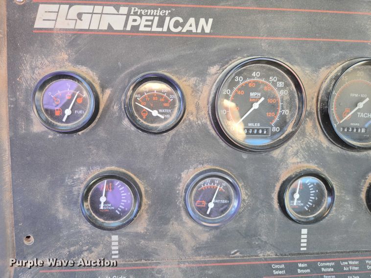 image for item EV5845 1990 Elgin Pelican street sweeper truck