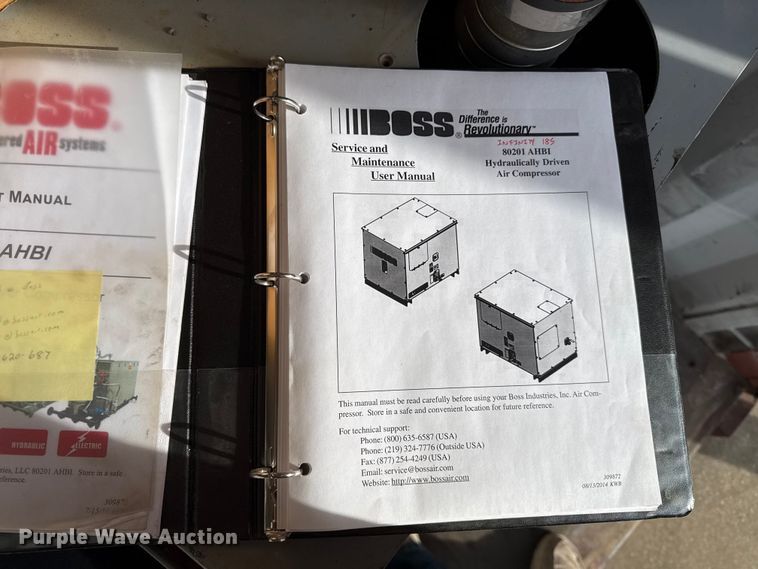 image for item EV7673 Boss 80201 AHBI air compressor