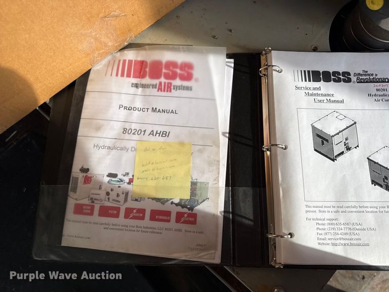 image for item EV7673 Boss 80201 AHBI air compressor