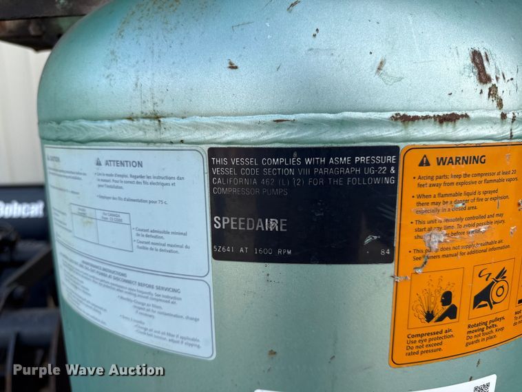 image for item EV7674 Speedair air compressor
