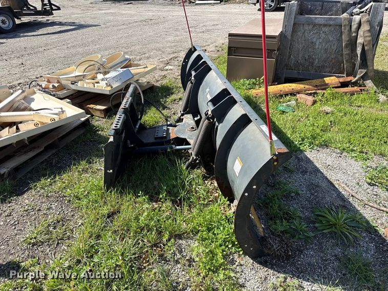 image for item EV7675 Bobcat skid steer snow plow