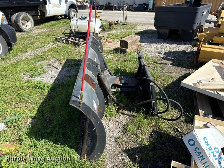 image for item EV7675 Bobcat skid steer snow plow