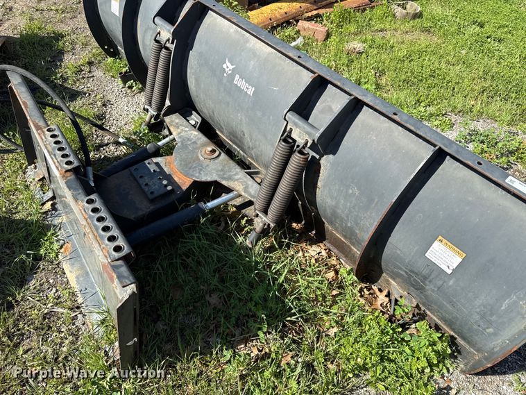 image for item EV7675 Bobcat skid steer snow plow