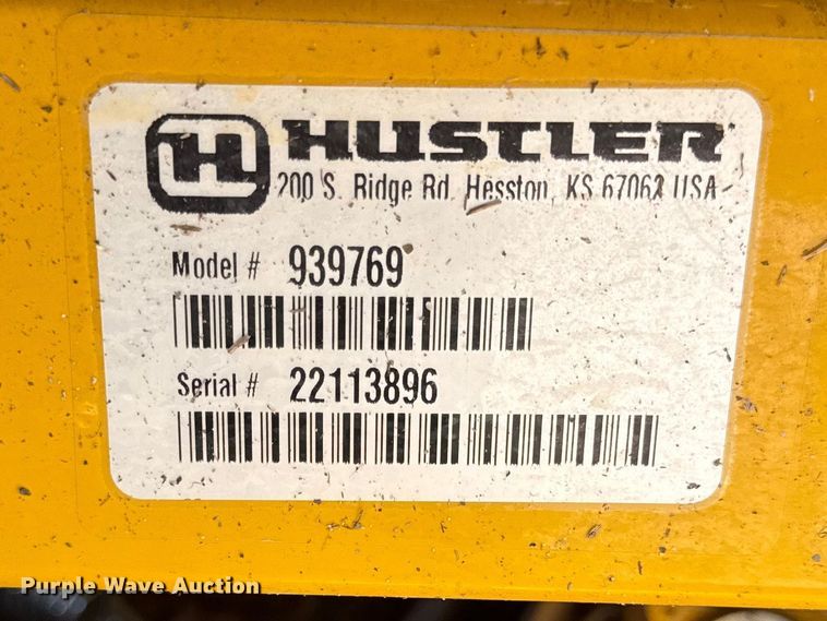 image for item EV7679 Hustler Raptor ZTR lawn mower