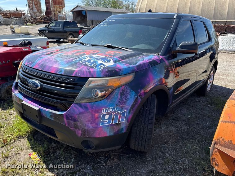 image for item EV7680 2015 Ford Explorer Police Interceptor SUV