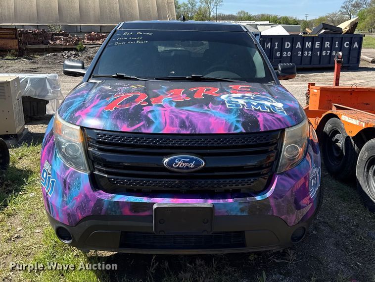 image for item EV7680 2015 Ford Explorer Police Interceptor SUV