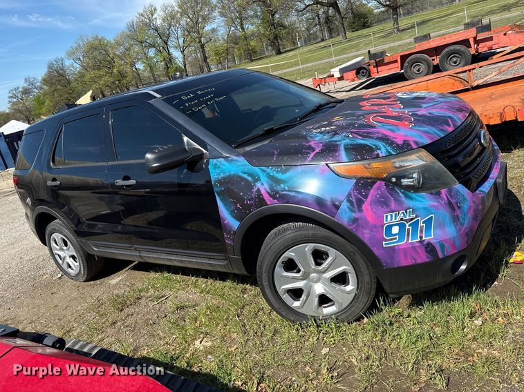 image for item EV7680 2015 Ford Explorer Police Interceptor SUV