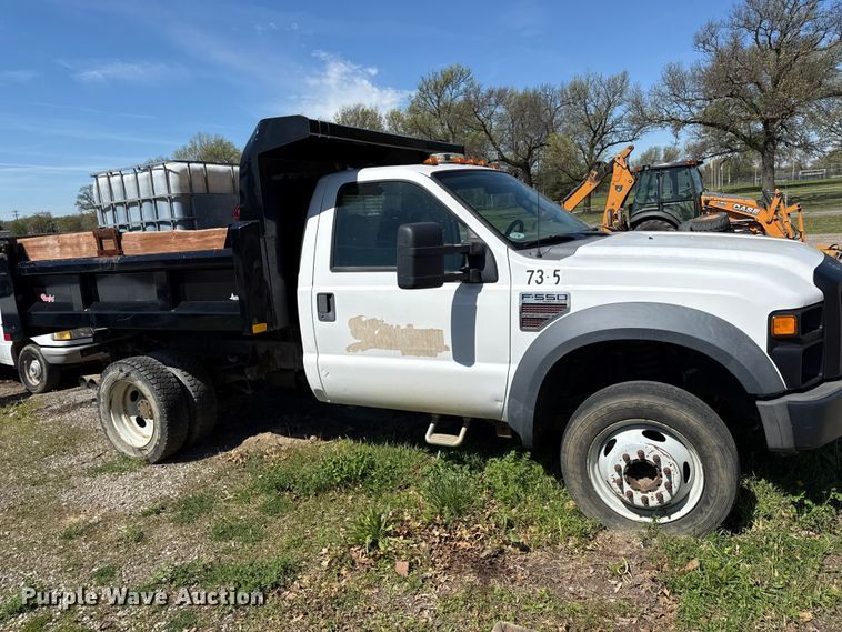 image for item EV7681 2008 Ford F550 dump truck