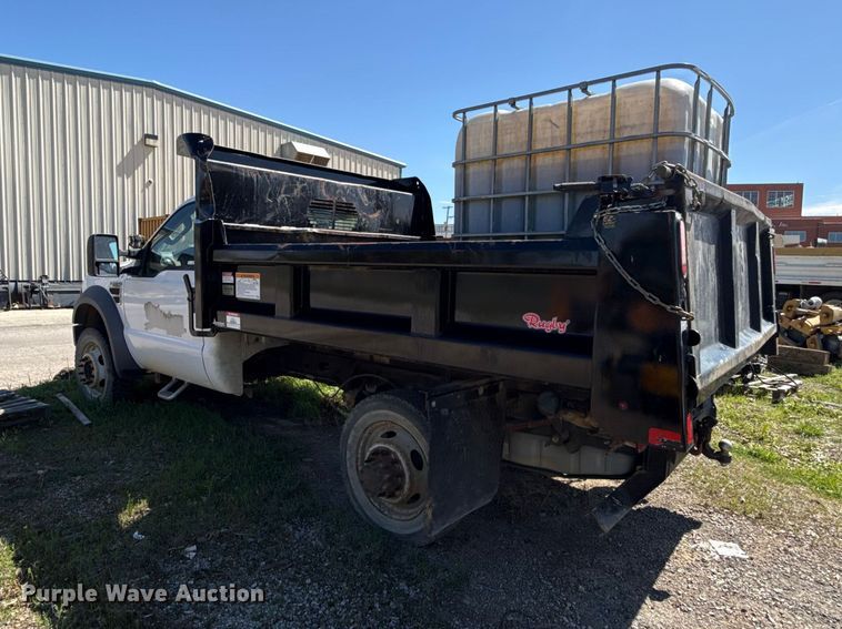image for item EV7681 2008 Ford F550 dump truck