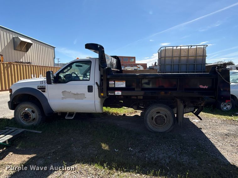 image for item EV7681 2008 Ford F550 dump truck