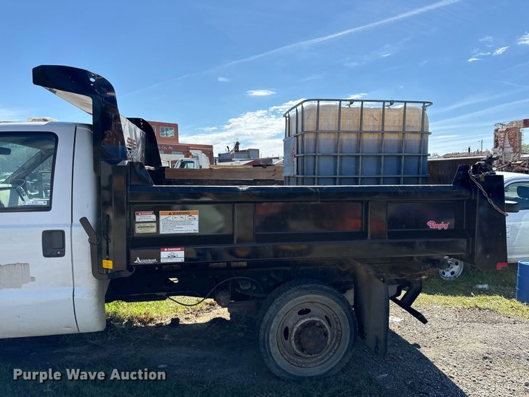 image for item EV7681 2008 Ford F550 dump truck