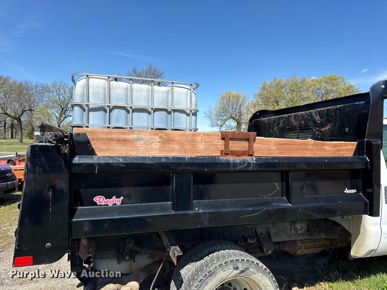 image for item EV7681 2008 Ford F550 dump truck