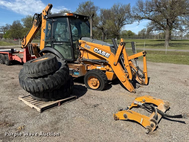 image for item EV7683 2014 Case 580 Super N backhoe