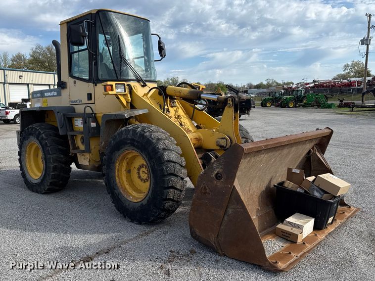 image for item EV7685 1998 Komatsu WA180-3L wheel loader