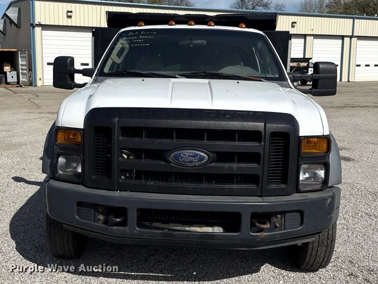 image for item EV7686 2008 Ford F550 dump truck