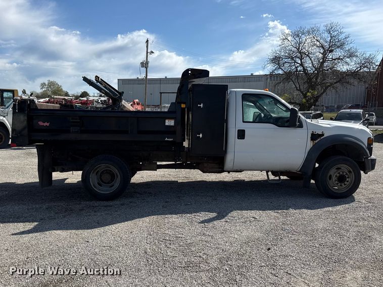 image for item EV7686 2008 Ford F550 dump truck