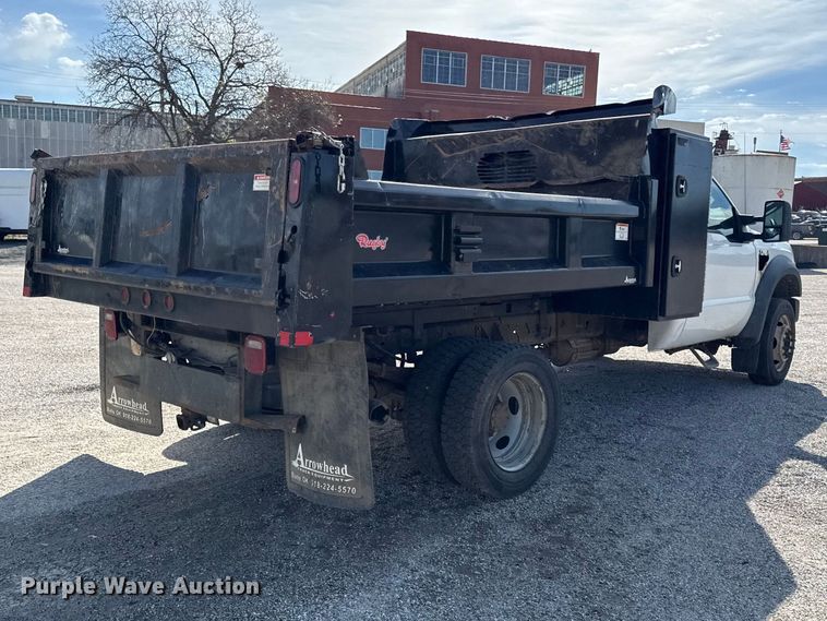 image for item EV7686 2008 Ford F550 dump truck