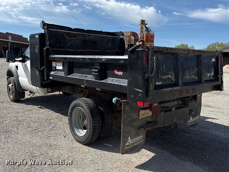 image for item EV7686 2008 Ford F550 dump truck
