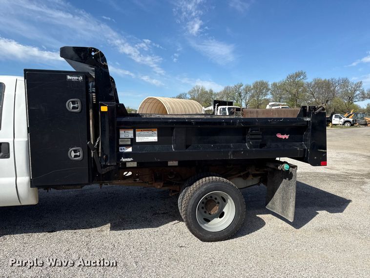 image for item EV7686 2008 Ford F550 dump truck