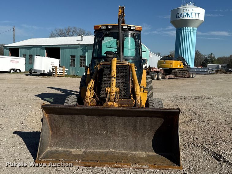 image for item EV7694 1996 John Deere 410D backhoe